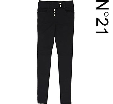 N°21 N21 Women's Skinny Black Jeans 17103431