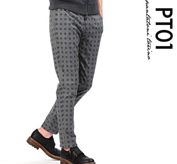 Pt01 Wool Skinny Pants 17104015