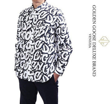 GOLDEN GOOSE アルファベットパターンシャツ G26U521 B1 2380903718 17104027