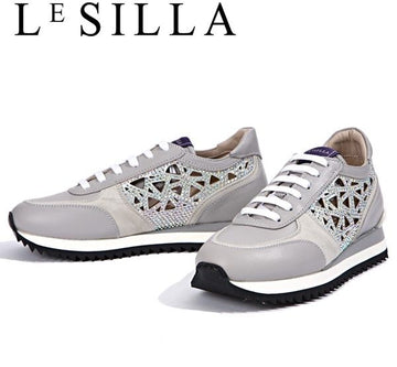 OTHER BRAND Re Silakrystal Lauf Schuhe LASER CHIFFON ACCIAIO 2400636129 17104857