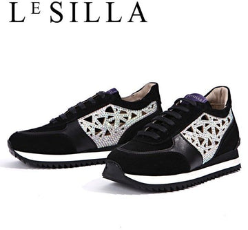 Other Brand La Silhouette Crystal Running Shoes LASER POWDER WONDER 2400638396 17104874