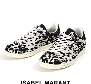 Isabel Marant Scratch S Dalmatian Suede Bart Sneakers BK0025 15A030S WHBK 17104922