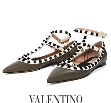VALENTINO Mattschwarze Flachschuhe L26 IW0S0376 17105086