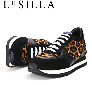 Other Brand Le Silla Leopard Print Running Shoes E69012 17105214