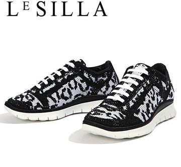 OTHER BRAND レ シラクリスタル ランニング MABAC BIANCO/NERO F69972 17105442