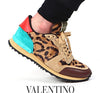 VALENTINO Rockstud Leopard Zobra Laufende IY0S0723 CMQ C78 17105862 [P]