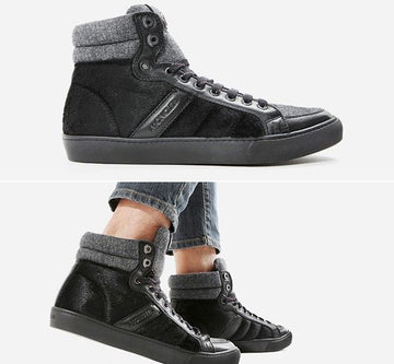 MONCLER モンクレール フェルト ハイトップ スニーカー 0042530 07103 999 17105876