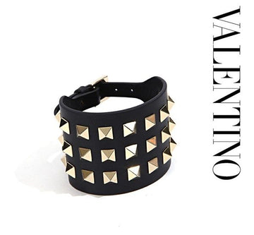 Valentino Rockstud Leather Bracelet IW0J0254 VIT 0NO 17106172