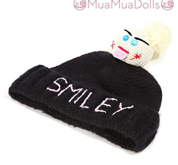 OTHER BRAND Wintermütze SMILEY SCHWARZ 17106313