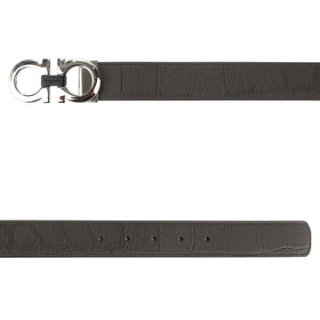 Salvatore Ferragamo Men's Reversible Belt 67 5542 00 NERO 0756891 43801462