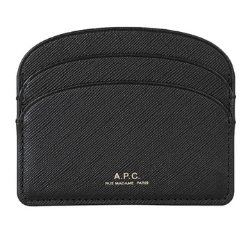 APC Saffiano Logo Demi-Mont Cardholder F63270 LZZ 43803921