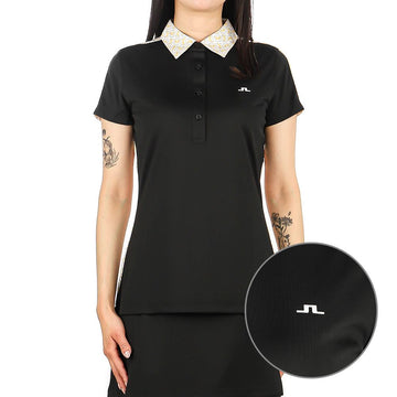 J LINDEBERG (GWJT06818 9999) Damen CARA Polo T-Shirt kurzarm 43877888