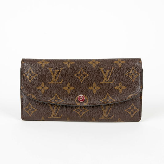 Louis Vuitton Monogram Canvas Emily Long Wallet in Fuchsia M60697 43295794