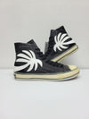 PALM ANGELS ブラックパームバルカナイズドハイトップスニーカー 43925725 [P]