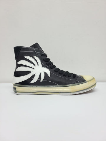 PALM ANGELS ブラックパームハイカットスニーカー 41 43925725
