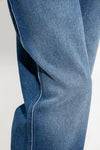 AMI Men's Low Rise Straight Denim Jeans HTR500 601 480 44032972 [P]