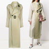 MAISON MARGIELA 21SS ナンバリングパッチパネルトレンチコート ベージュ 119 44185635 [P]