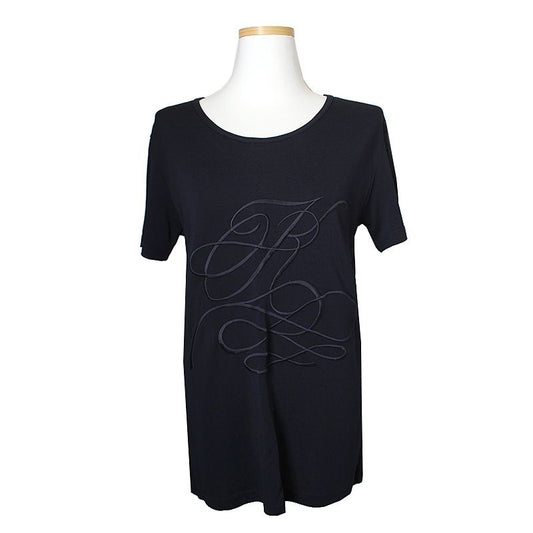KRIZIA Crizia Navy Logo Black Top 55 66 44187219