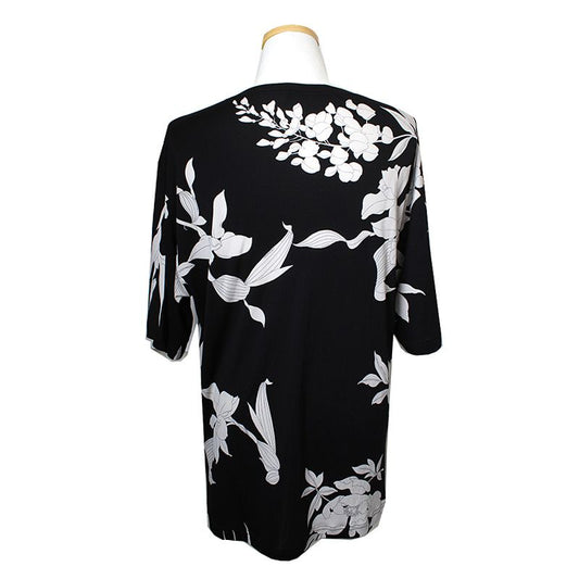 Leonard Black Floral Top 66 77 44231132