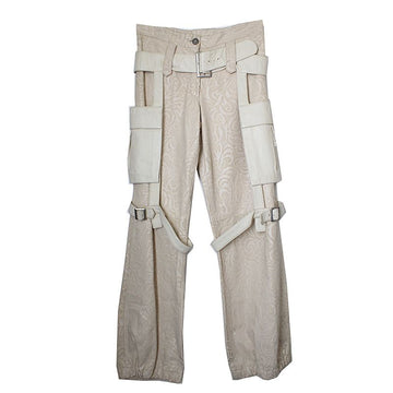 VOLPI ボルピ ベージュラムスキン カーゴパンツ 55 66 44311117