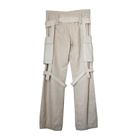 VOLPI Beig Lammleder Cargo-Hose 55 66 44311117