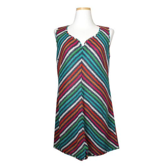 MISSONI Grün Multi-Trägerkleid + Jacken-Set 66 44350819