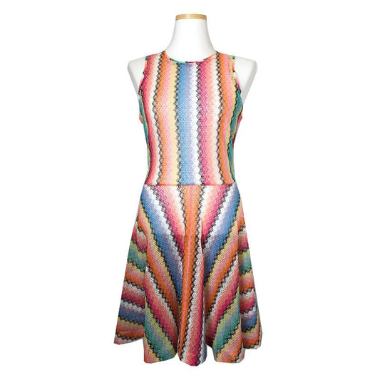 MISSONI オレンジ＆マルチカラー ワンピース＋ジャケット セット 55 44350935