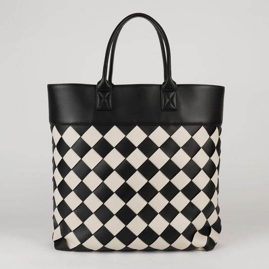 BOTTEGA VENETA 568401 ネロ ミスト マキシ カバ トートバッグ 43808030