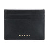 Marni Saffiano Card Holder Black PFMOQ04U07 LV520 Z360N 44451951 [P]