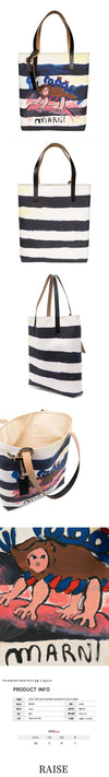 MARNI Grafikdruck Tote Bag 23SS P5337 00B99 44452500 [P]