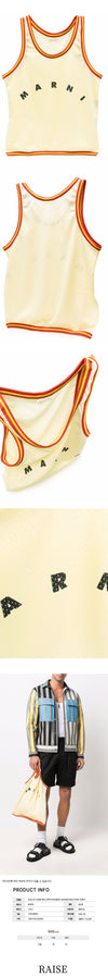MARNI 22SS Logo-Print Mesh Shopper SHMQ0036A0 P4561 00W11 44453015 [P]