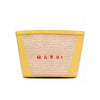 MARNI 22SS Logo Stickerei Rafia Pouch Bag PHMO0024Q0 P3860 Z3O93 44453194 [P]