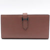 Hermes Unused Swift Vian Silver Long Wallet 44666211 [P]