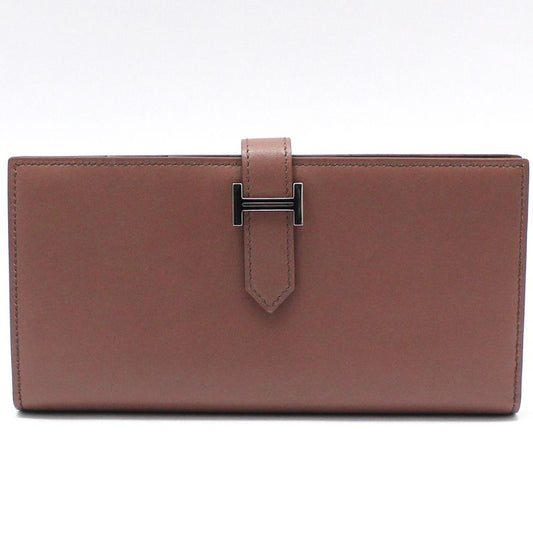 Hermes Swift Vein Silver Long Wallet 12345 44666211
