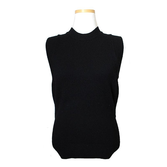 GIVENCHY Schwarzes geschnittenes Strickoberteil 55 44668622