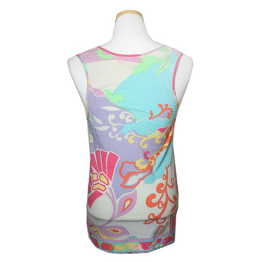 Leonard Fuchsia Label Cotton Blend Tank Top 55 44677151