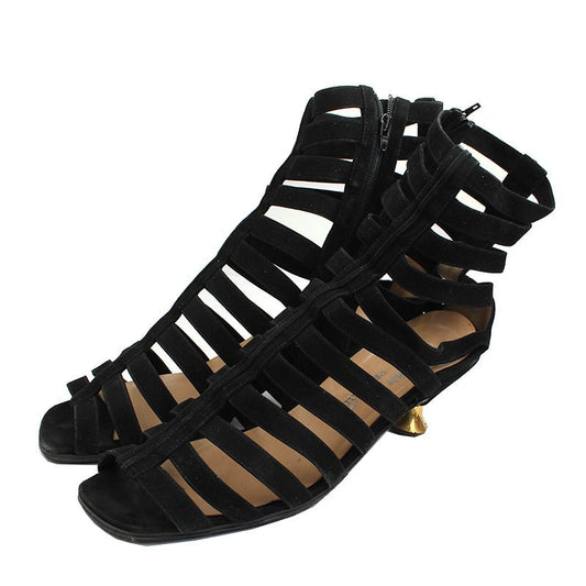 Montana Black Gladiator Sandals 36.5 44724406