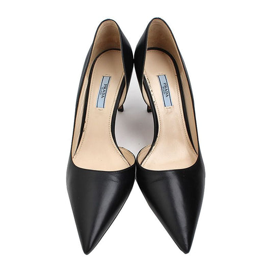 PRADA Schwarze Lederpumps 40½ 44724523