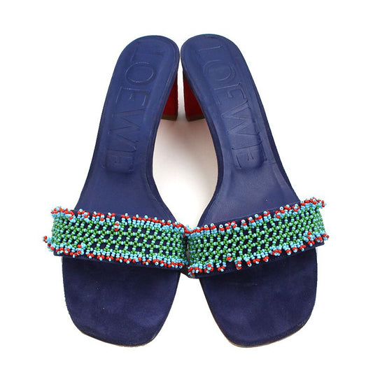 Loewe Beaded Mule Slippers 41 44724600