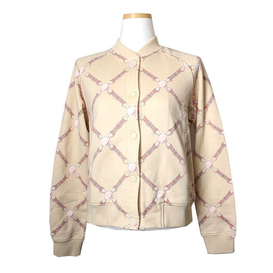 HERMES Beige Baumwolle Snap-Button Jacke 44 44734564