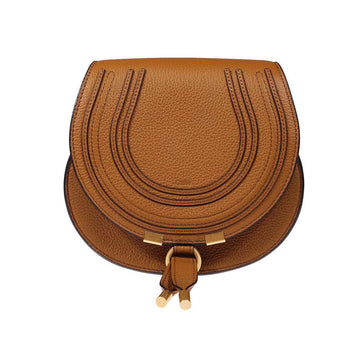 CHLOE Marcie Small Saddle Bag Tan CHC22AS680I31 25M 44748936