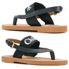 Chloe Woody Logo Strap Sandals Black 44821590 [P]