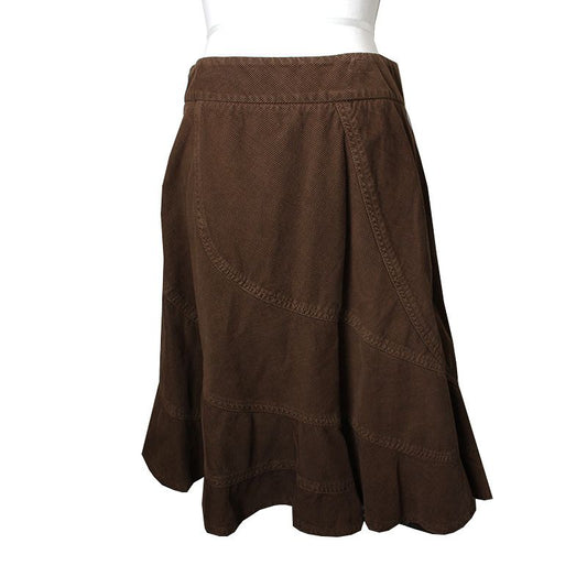 DKNY Brown Corduroy Skirt 55 44838917