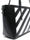 OFF WHITE Schräg gestreifte Shopper-Tasche 21LEA001 1001 24319548 [P]