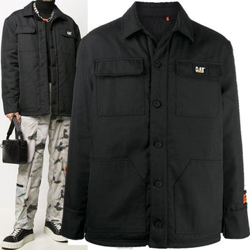 HERON PRESTON ロゴ コーチジャケット HMEM005F 20FAB002 1000 24319729