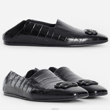 BALENCIAGA コジ BB クロコダイル ミュール ローファー 601255 WA9D4 5077119728 5077119728 24319764