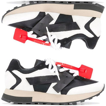 OFF WHITE アローパッチロートップスニーカー 20LEA001 0110 24319879