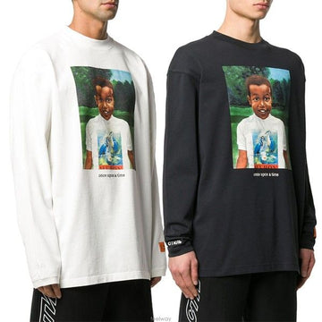 Heron Preston Graphic Print Long Sleeve 24333943