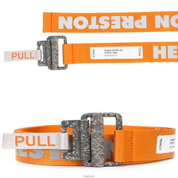 Heron Preston Reflective Tape Belt HMRB016S 20620039 19C1 24334110