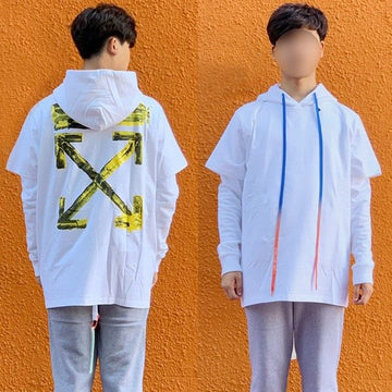 OFF WHITE Arrow Langarm Hoodie OMAB033F 19185010 4630596534 4630596534 24334138